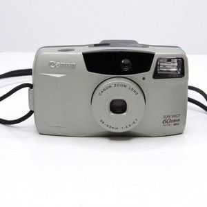 Canon Sure Shot 60 35mm Point & Shoot Film Camera - TESTED / New Battery